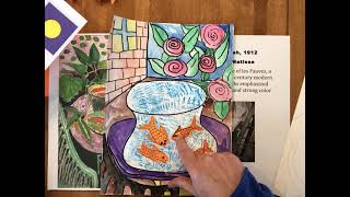 Henri Matisse Style Dfish Collage