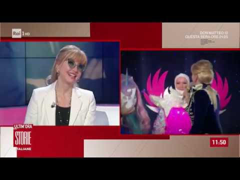 Milly Carlucci e &quot;Il cantante mascherato&quot;, il grande successo di Rai1 - Storie italiane 16/01/2020