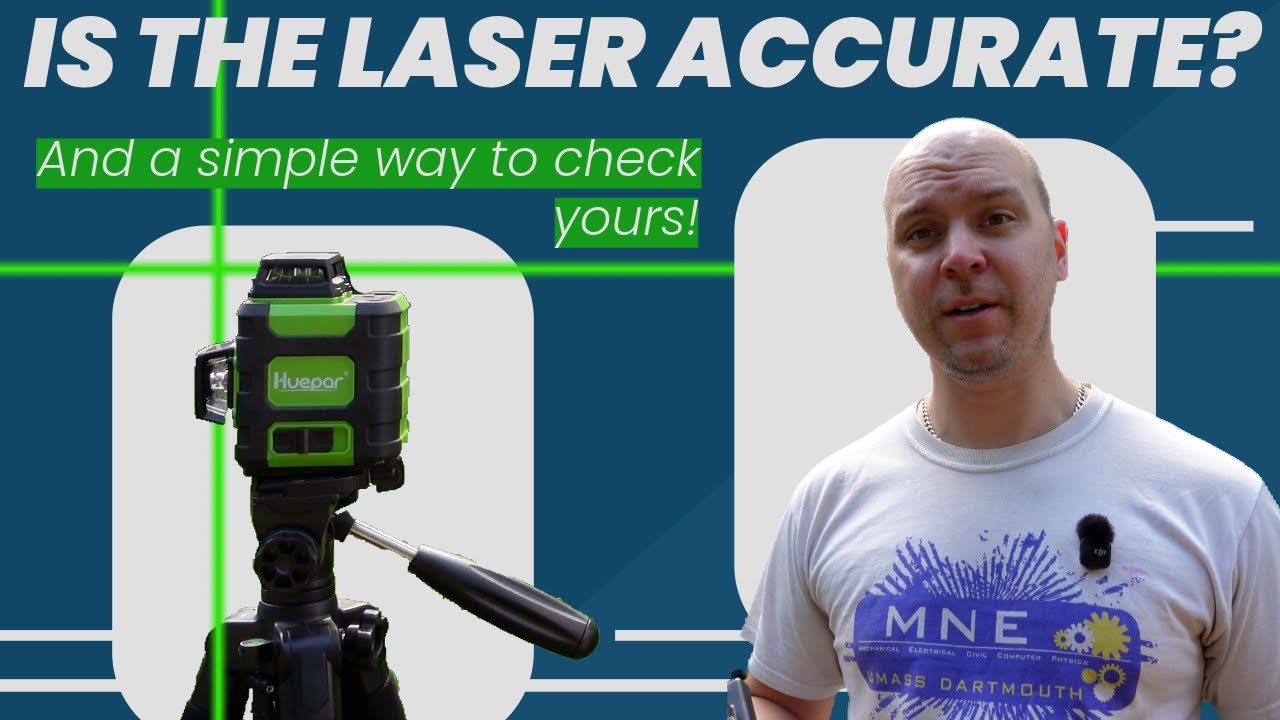 Testing a Laser Level and Receiver for Upcoming DIY Projects! (Huepar ...