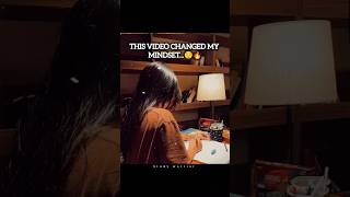THIS VIDEO CHANGED MY MINDSET🔥💯study motivation #studymotivation #study ##shorts #viral #motivation