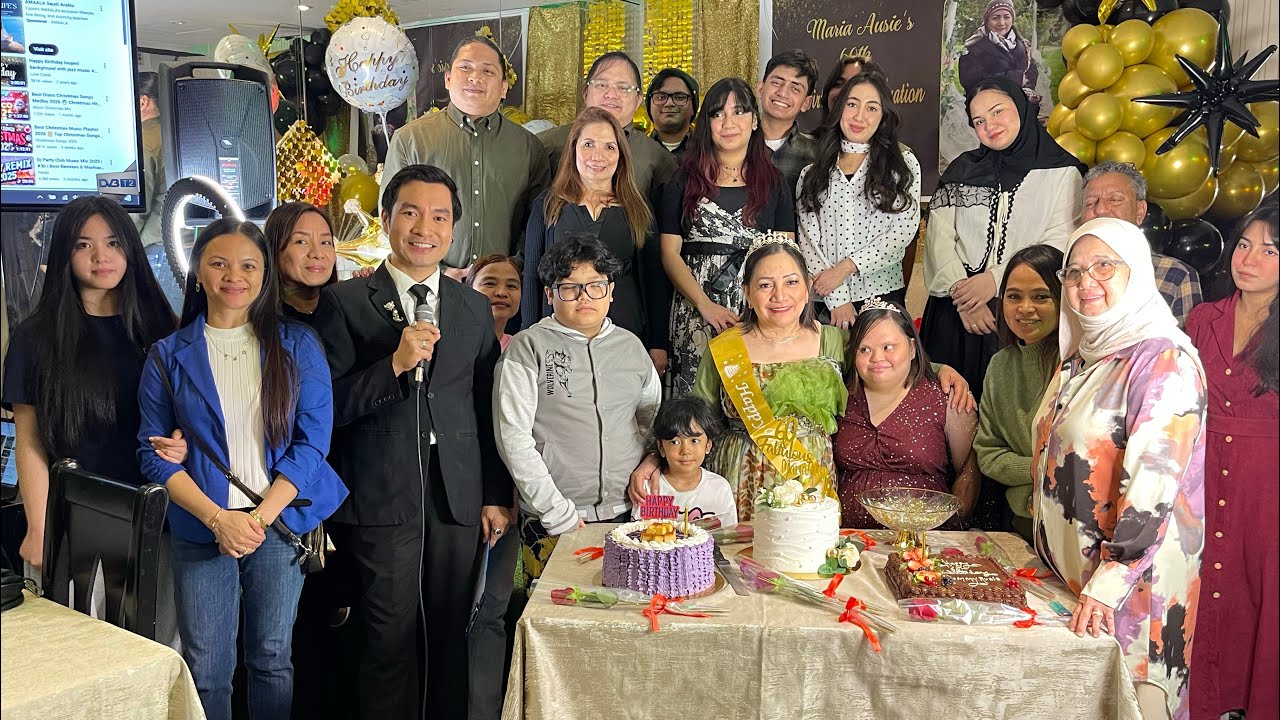 Event-Host for Maria Ausie 60th Birthday Celebration | December 28,2025 | Pinoy Turo Restaurant,BAH