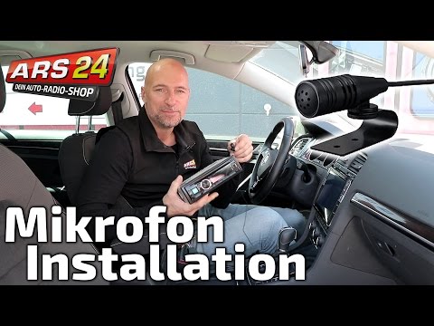 Install bluetooth microphone in the car | TUTORIAL | ARS24.com