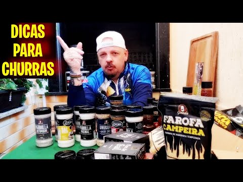 Temperos para Peixes e Churrasco - (Recebidos)