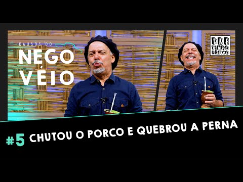 FUTEBOL DO NEGO VÉIO ACABOU EM HOSPITAL! | CAUSOS DO NEGO VÉIO #5 | Pretinho Básico