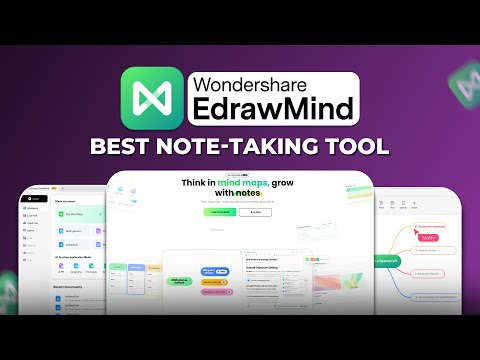 Wondershare EdrawMind Review - The Best Note Taking Tool You Should Try Now!