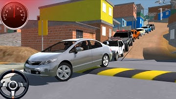 Auto Eitle Brasil Simulator || Motor Car Parcel Delivery Driving Game || Steering Wheel Android