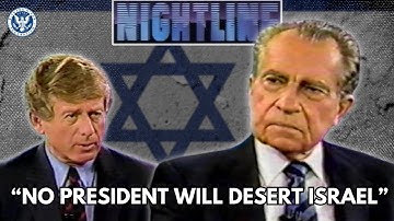 Why America Supports Israel | Richard Nixon on Nightline with Ted Koppel - January 7, 1992