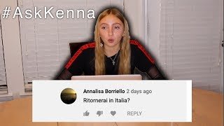 americana risponde alle domande degli italiani #AskKenna