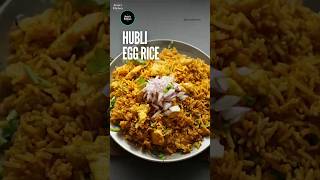 karnataka street food style hubli egg rice recipe #recipe #egg #rice