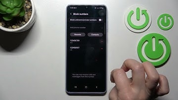 How to Unblock Number on Samsung Galaxy A33 / Delete number from black list on Samsung Galaxy A33