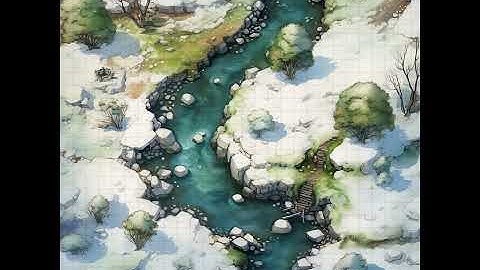 DnD compatible animated map  AnimateDiff square grid  ambient sounds for VTT