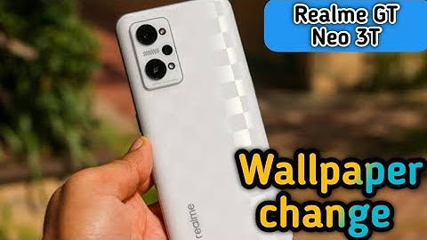 Font Setting In Realme GT Neo 3T, Font Size Change In Realme GT Neo 3T,