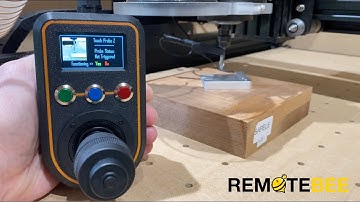 RemoteBee Z Probe Feature - a CNC Remote Pendant for Ooznest Workbee and Duet 2 machines