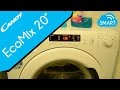 Candy SMART TOUCH washing machine - Eco Mix 20° wash cycle