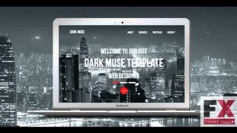 Preview Dark Muse - One Page Parallax Template TForest