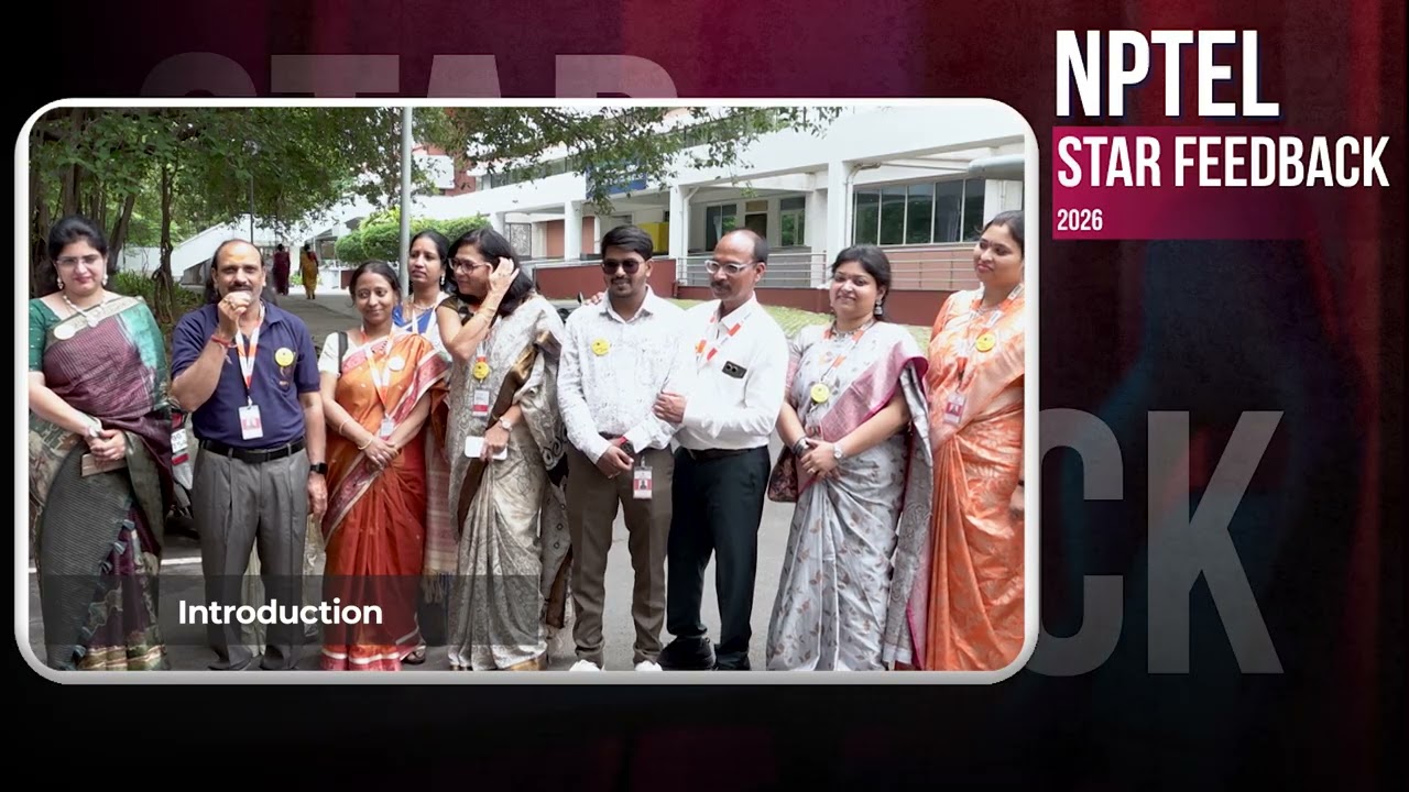 Thumbnail for My NPTEL Journey | NPTEL Stars Share Their Story
