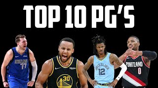 Top 10 Point Guards In The NBA (2022-23' Season)