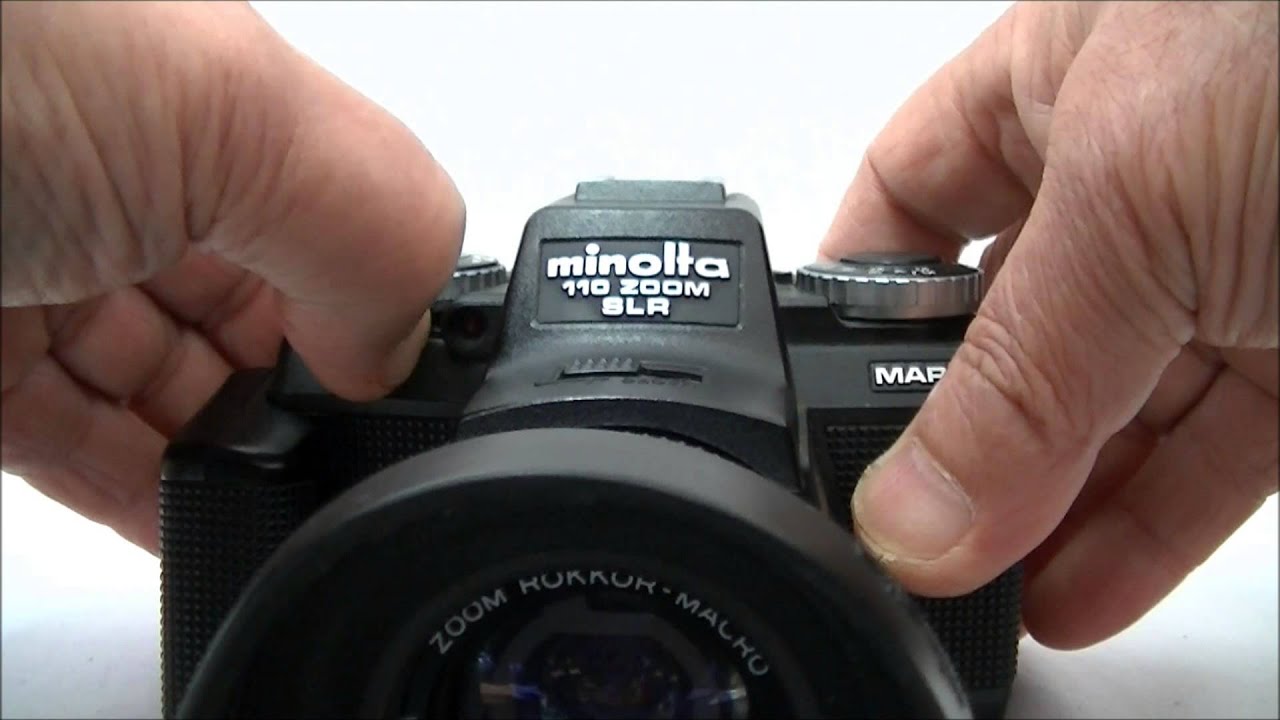 minolta110ZOOM SLR MARKⅡ - YouTube