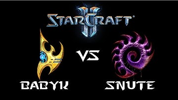 StarCraft 2 - BabyKnight [P] vs Snute [Z] (Commentary)