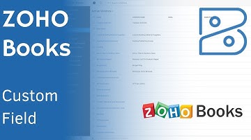 Custom Field in ZOHO Books