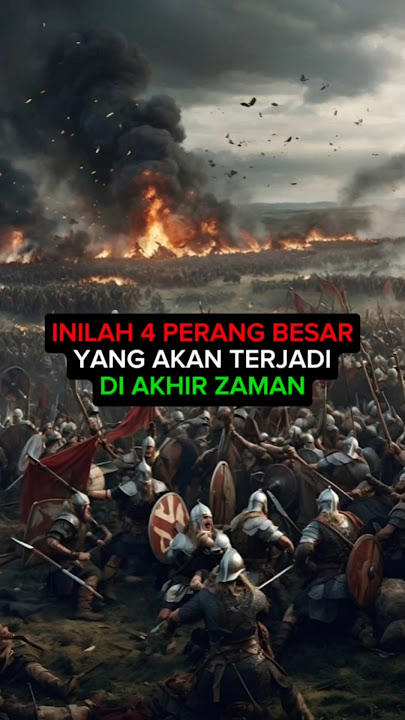 inilah 4 perang besar yang akan terjadi di akhir zaman