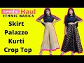 Meesho wedding Dresses Haul Palazzo Skirt Crop top Kurti Kids wear Aanchal