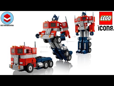 LEGO Transformers 10302 Optimus Prime Speed Build