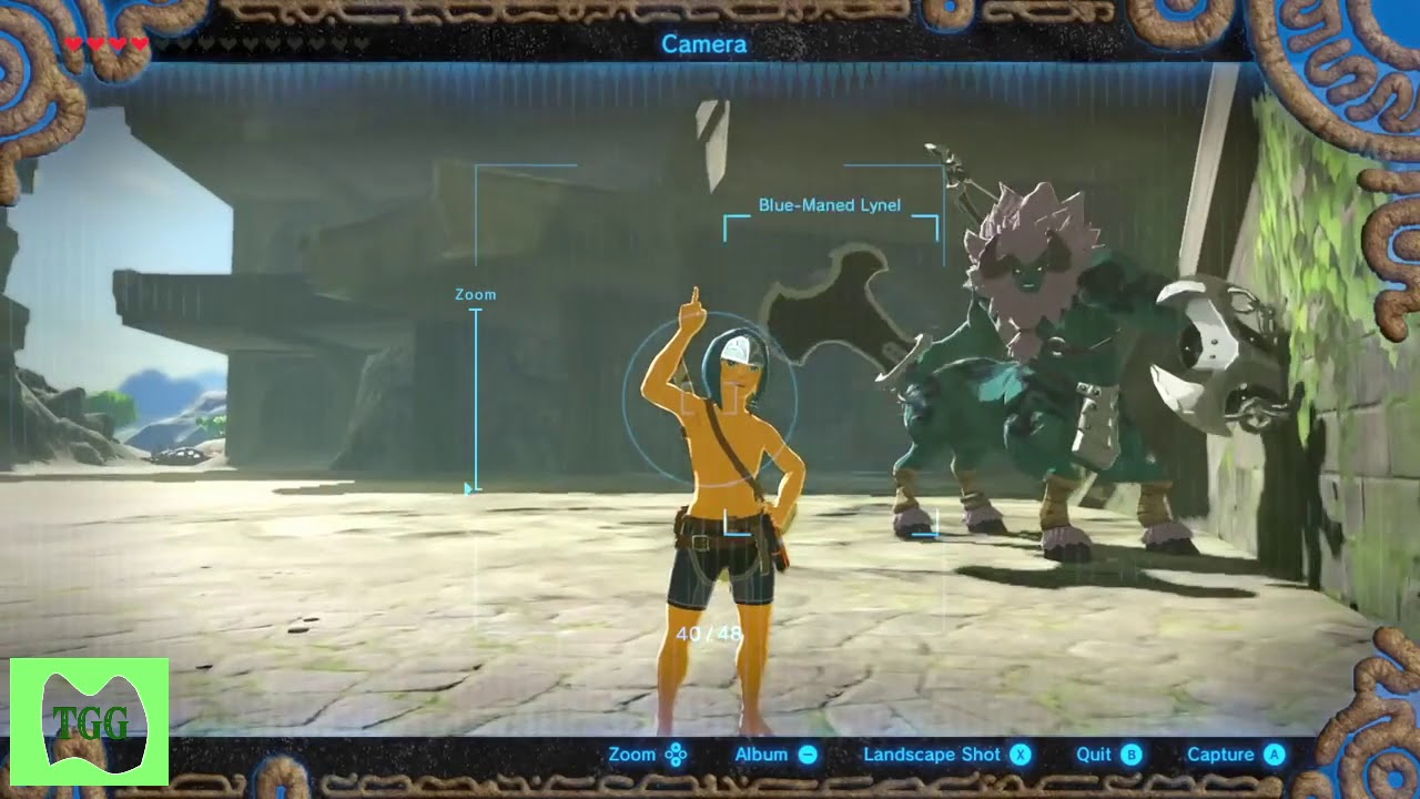 Botw shorts falling into a gaint hole YouTube