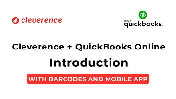 Cleverence Warehouse 15 Mobile barcoding app for QuickBooks Online.