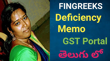 Deficiency Memo Form GST RFD-03 //GST ITC Refund//Telugu//Notice will come when refund is claim