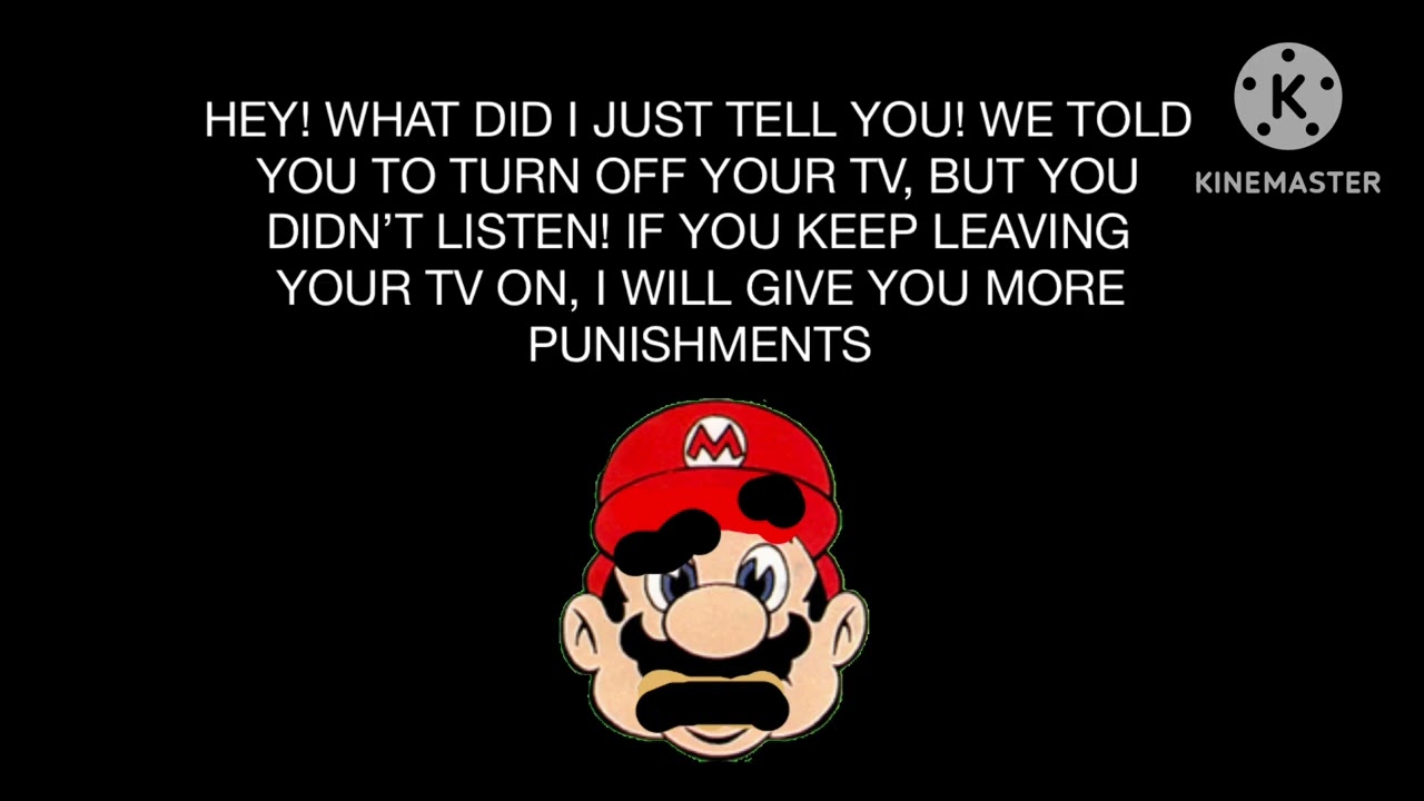Super Mario Brothers Super Show Anti Piracy Screen (JUMPSCARE WARNING)