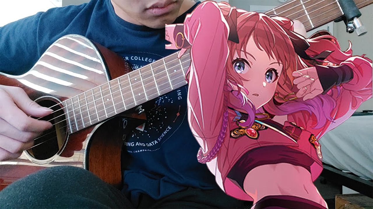 初星学園 - Fighting My Way - Guitar Fingerstyle Cover - YouTube