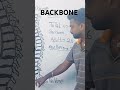 Human Backbone Anatomy.Vertebral Column Structure/spinal cord// C1,T1,L1,S1.#backbone#science#spine