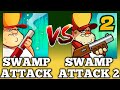 Swamp Attack Vs Swamp Attack 2