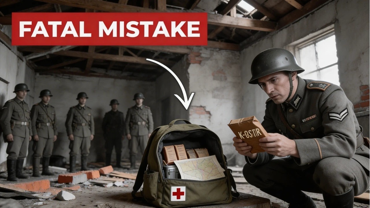 🔥 German Soldiers Found an American Backpack… And Didn’t Understand It