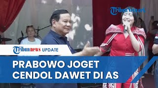 MERIAH! Prabowo Rayakan HUT Ke-78 RI di AS Bareng WNI, Joget 'Cendol Dawet' Bareng Via Vallen