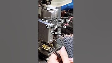 Manufacturing Efficiency: Wires Processed, Terminals Crimped Securely