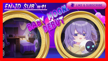 Baby Moona Debut - Moona Hoshinova 《VTuber Hololive Clip EN - English Sub》 #91