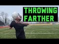 How to Throw a Football Farther || #shorts