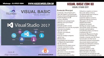Visual Basic com SQL - Aula 02 - Instalando Visual Studio 2017