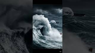 #Shorts Experience a thrilling journey of a ship sailing mid-ocean! 🚢🌊Join us as we uncover the sea