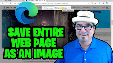Save an Entire Web Page as an Image File in Microsoft Edge
