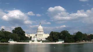 Washington DC US Capitol Building Time Lapse