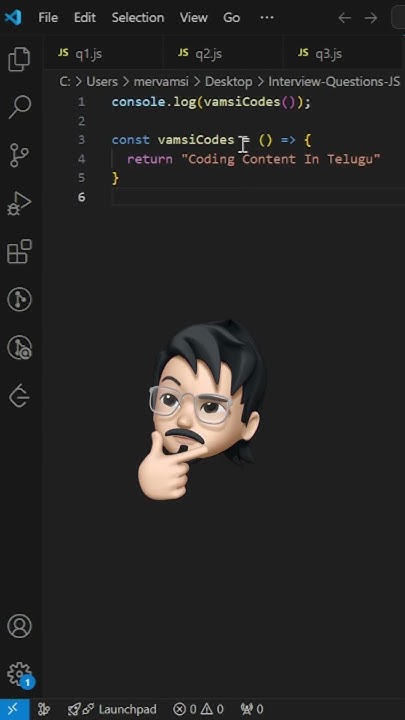 What is the *OUTPUT* ? | Interview Question 3 - Part 2| #javascript # ...