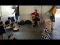 Monkey Island theme by street musicians in France