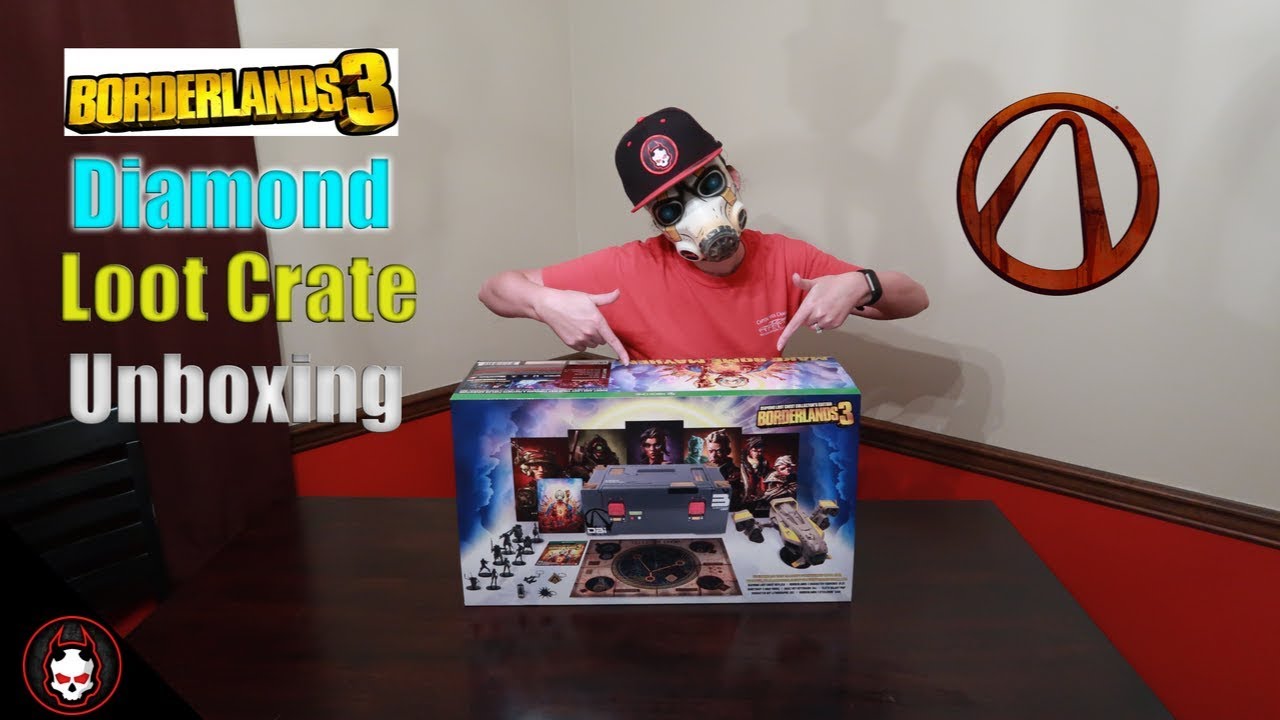 Borderlands 3 Diamond Loot Chest Collector S Edition Unboxing Youtube