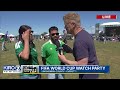 Local fans gather ahead of the first World Cup matches