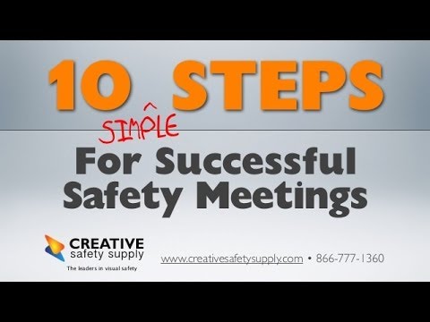 weekly safety meeting topics These safety talks and safety training topics help you keep interest high during safety training session and are also great for newsletter and other safety . weekly safety meeting topics These safety talks and safety training topics help you keep interest high during safety training session and are also great for newsletter and other safety .