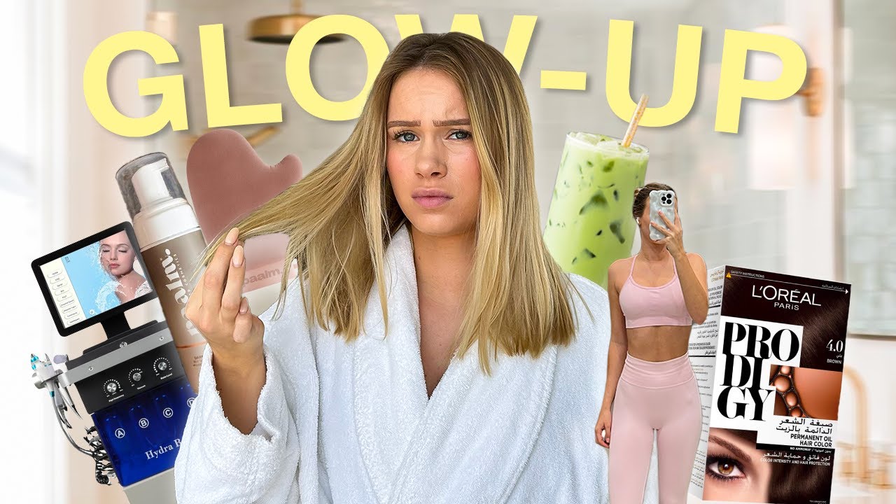 EXTREME GLOW UP | changement capillaire, hydra facial, brow lift..