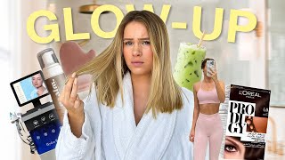 EXTREME GLOW UP | changement capillaire, hydra facial, brow lift..